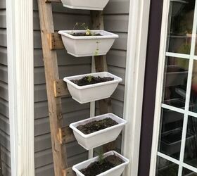 ladder herb garden, They would also be super cute with lables