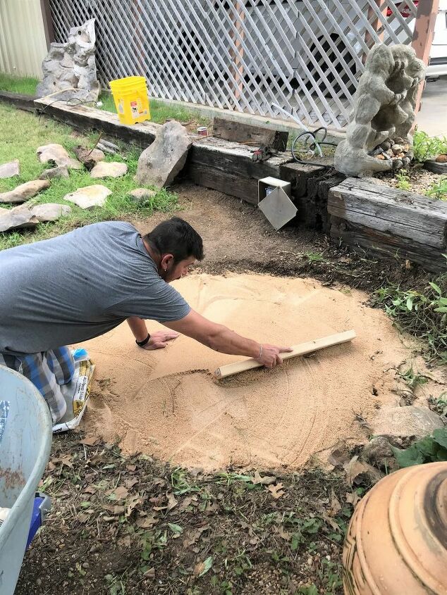 how to install a stock tank pool with a waterfall