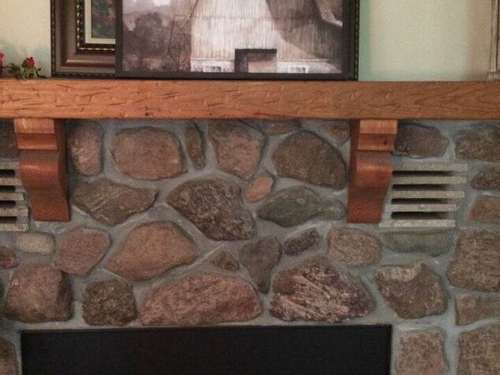 q how do you paint stain a mantle