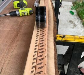 how to make your own live edge table