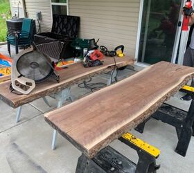 how to make your own live edge table