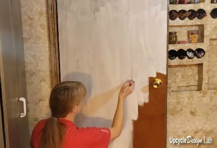 custom door craft room makeover extreme upcycling