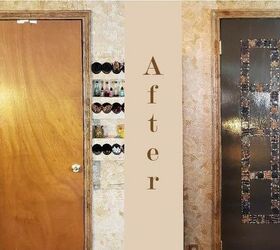 custom door craft room makeover extreme upcycling