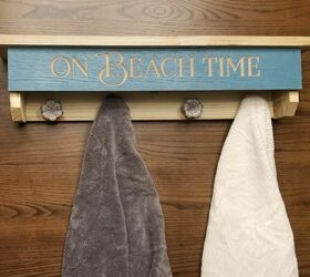 beach towel shelf