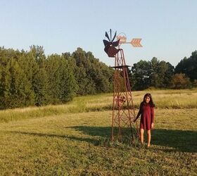 q i need recommendations to decorate a windmill on my yard