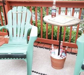 patio makeover on a dime