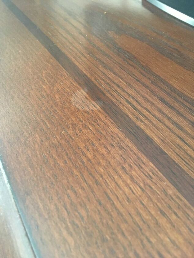 how can i repair wood floors with an oil stain