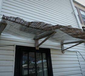 One Hometalker was inspired by another to finally get rid of her "disastrous" awning