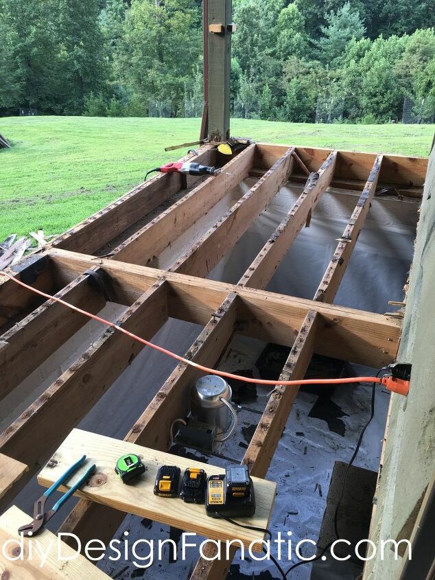 replacing an old deck