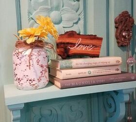 How to Spray Paint and Lace Jars Hometalk