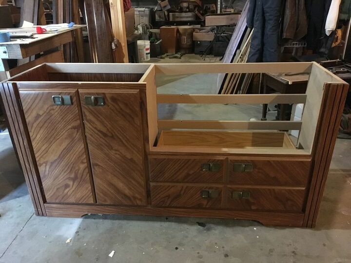 How To Build A Dresser Repurposed Into A Storage Bench Diy Hometalk