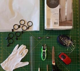 how to create a hidden clip cafe curtain part 1 of 2, Gather your tools