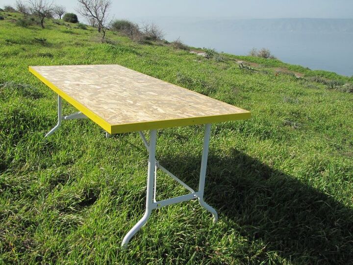 osb folding table