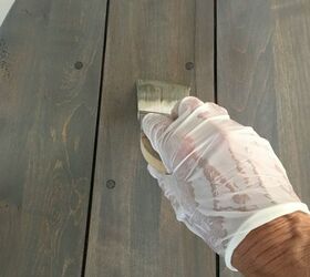 weathered wood finish in 3 easy steps