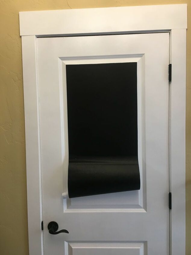 panel de puerta de pizarra
