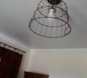 q ideas to pretty up ceiling light