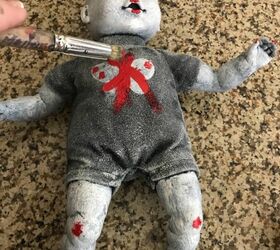 how to make a zombie baby