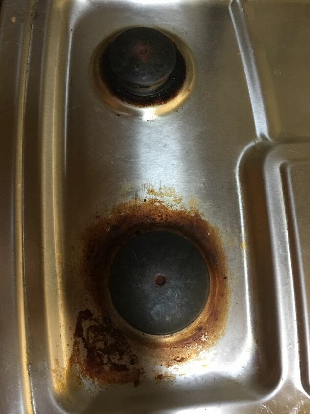 how can i clean a stainless steel stovetop