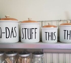Rae Dunn Inspired Storage Canisters