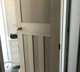 how to enhance brand new oak doors, The new door before I had waxed it