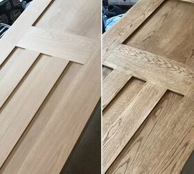 how to enhance brand new oak doors, Before and After