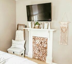 s wow your guests with these 14 amazing living room ideas, A faux fireplace that ll make them stop and stare