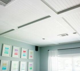 s weekenddiy 15 easy awesome projects you can do this weekend, Add a ceiling accent to make any room unique