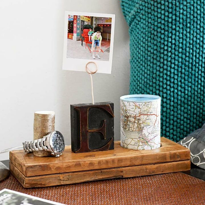 s 22 ways a little bit of wood goes a long way inside your home and out, Personalized Nightstand Organizer The Perfe
