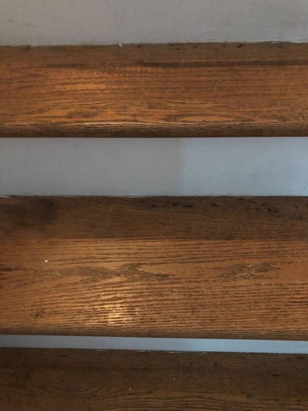 q my hardwood stairs are old and filthy any ideas