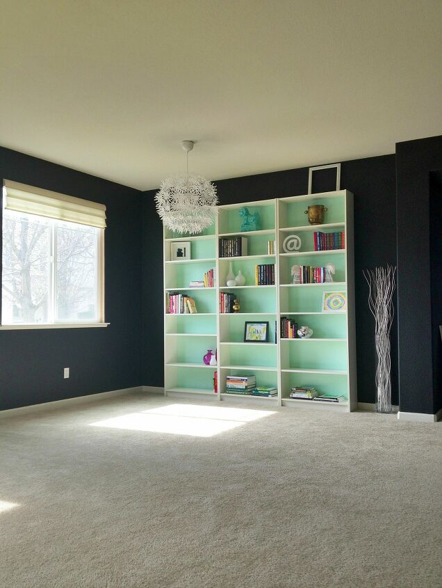 s 26 upgrades for people who aren t afraid of color, Try black walls to make your colorful furniture really stand out