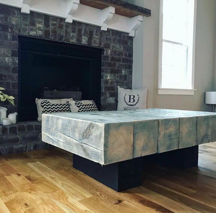 s amazing diys from 21 hometalkers who are totally slaying on instagram, Chunky Coffee Table