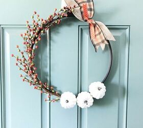 s amazing diys from 21 hometalkers who are totally slaying on instagram, This sweet hoop wreath had us at hello