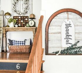 s 15 ways unexpected items are making these walls really stand out, An old window frame
