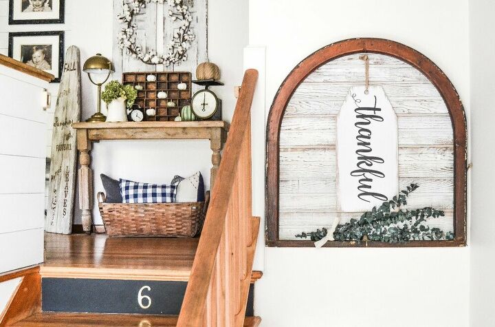 s 15 ways unexpected items are making these walls really stand out, An old window frame