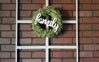 Farmhouse Window - Dollar Tree DIY