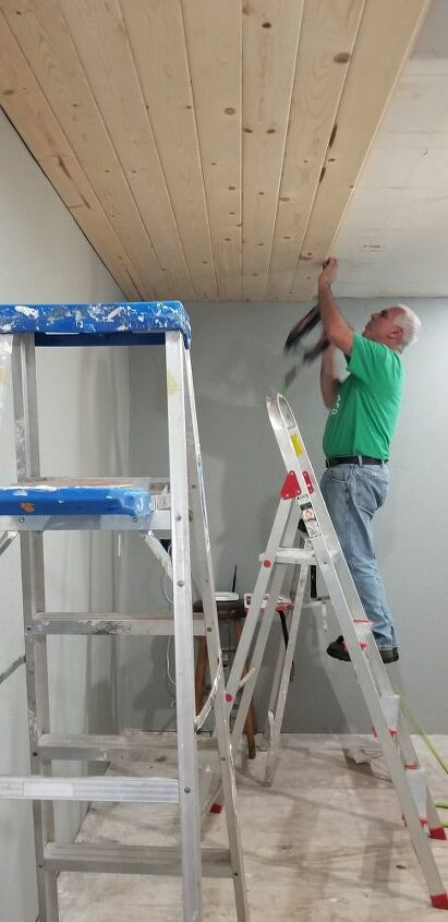 beadboard ceiling