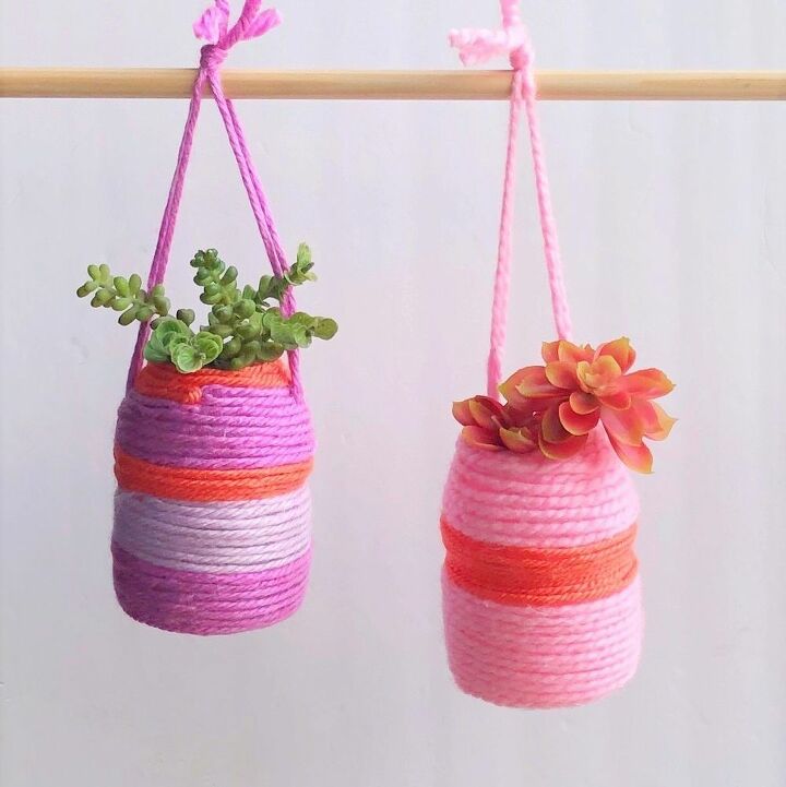 hanging succulent baskets