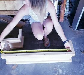 build your own wooden window box planters