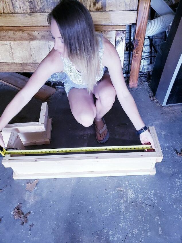 build your own wooden window box planters