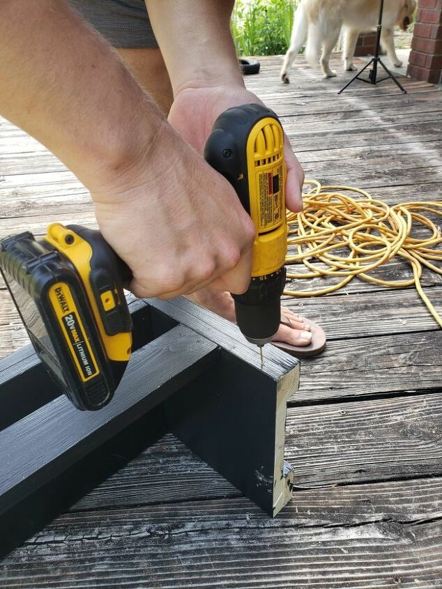 build your own wooden window box planters