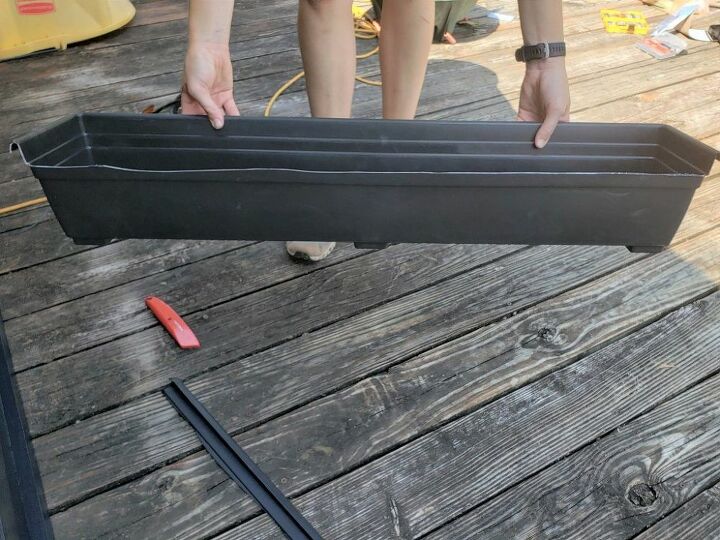 build your own wooden window box planters