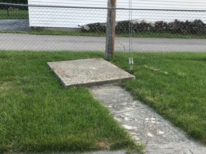 q how can i update this back yard eyesore