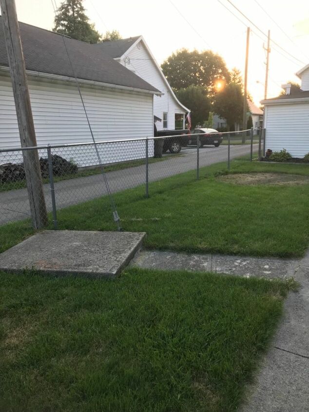 q how can i update this back yard eyesore