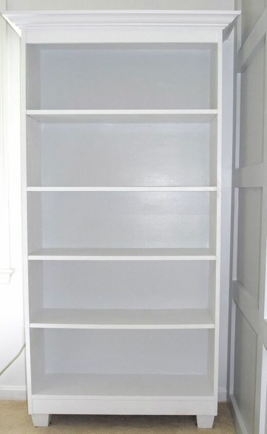 create an expensive looking bookcase in just a few steps