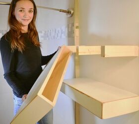 Hanging Weight-Bearing Shelves Without Putting Holes in the Wall