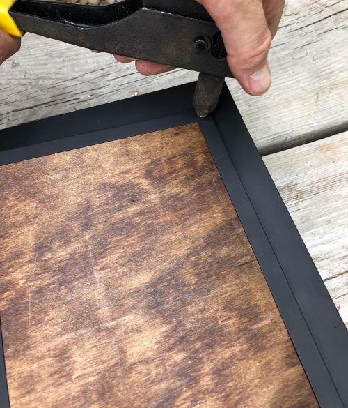 how to create a house number planter box from a thrift store find