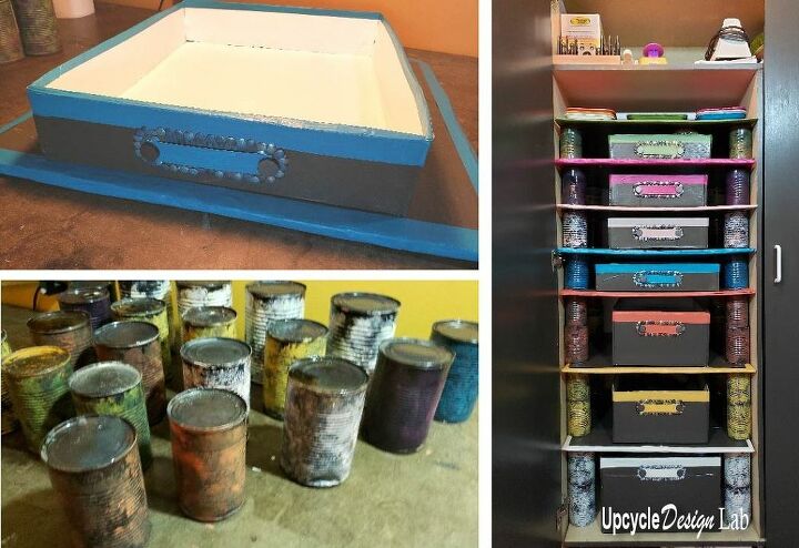 craft room makeover extreme upcycling craft project organizer