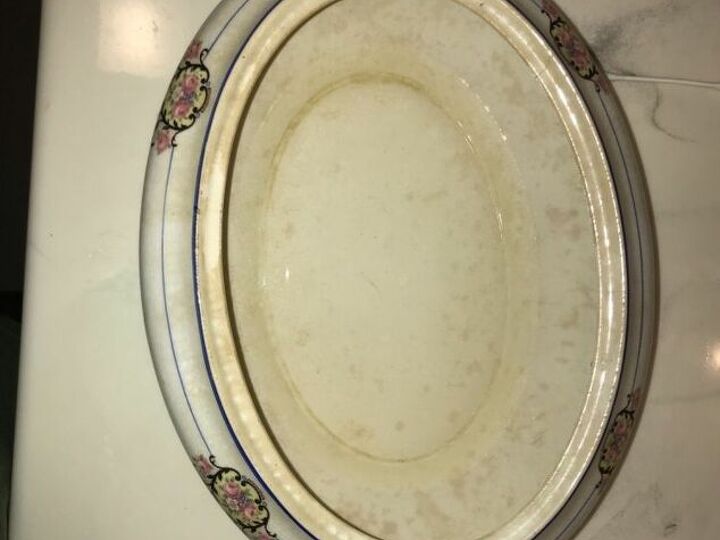 q how do i safely bleach the crazing on this antique