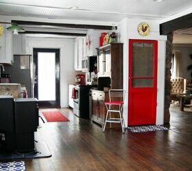 diy farmhouse kitchen reveal a bigger closet and a bigger kitchen