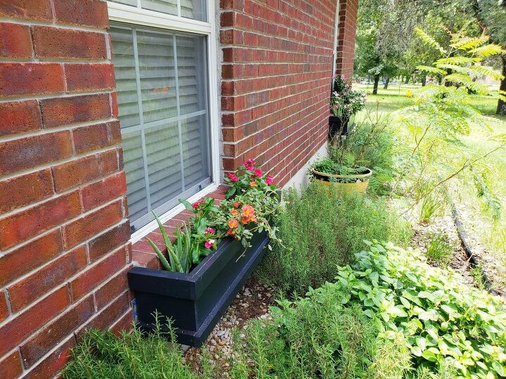 build your own wooden window box planters